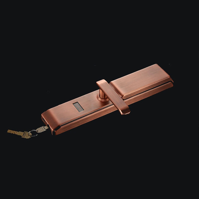 歐寶麗智能鎖 半導體活體指紋鎖 虛位密碼防盜門鎖