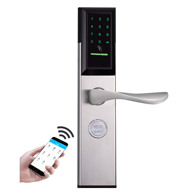 源天祥酒店鎖 手機遠程藍牙app開鎖 出租房短租公寓防盜門密碼鎖