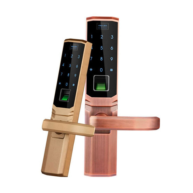 誠爾鑫智能鎖 出租房公寓指紋密碼鎖 防盜門指紋鎖