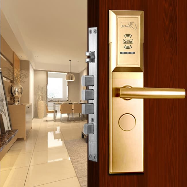 歐瑞防盜門鎖刷卡鎖 賓館酒店通用型磁卡鎖