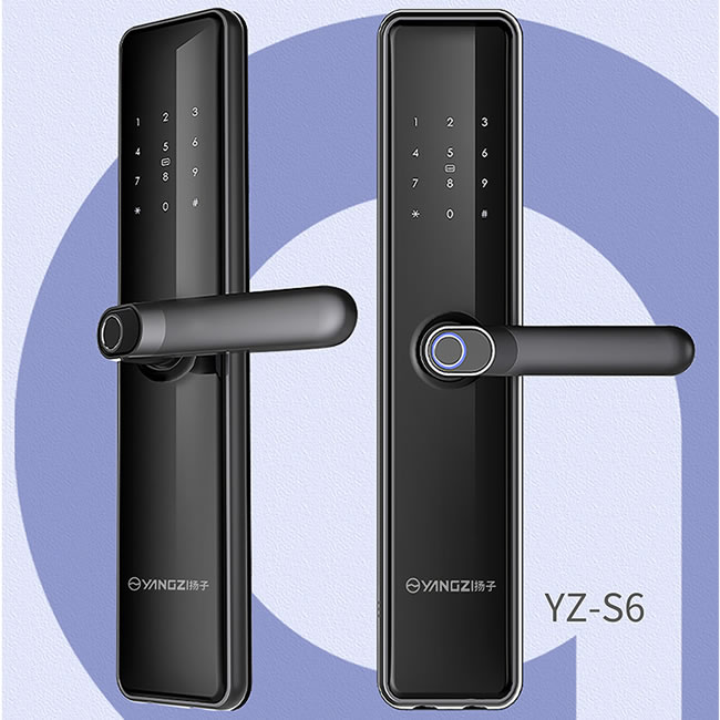 揚子智能鎖 S6一握開家用防盜門鎖