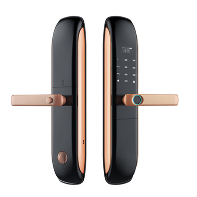 眾享智能指紋鎖 家用防盜門 全自動(dòng)電子門禁