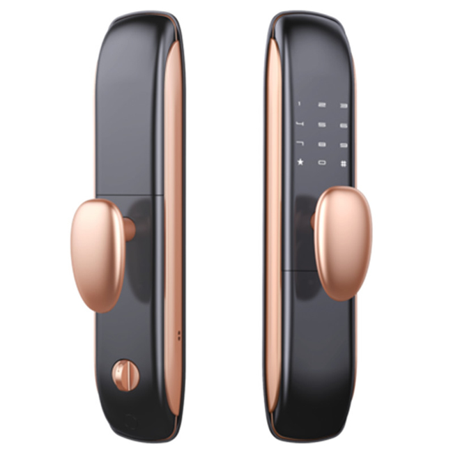 眾享帶攝像頭防盜門鎖 臨時(shí)密碼 多重開鎖