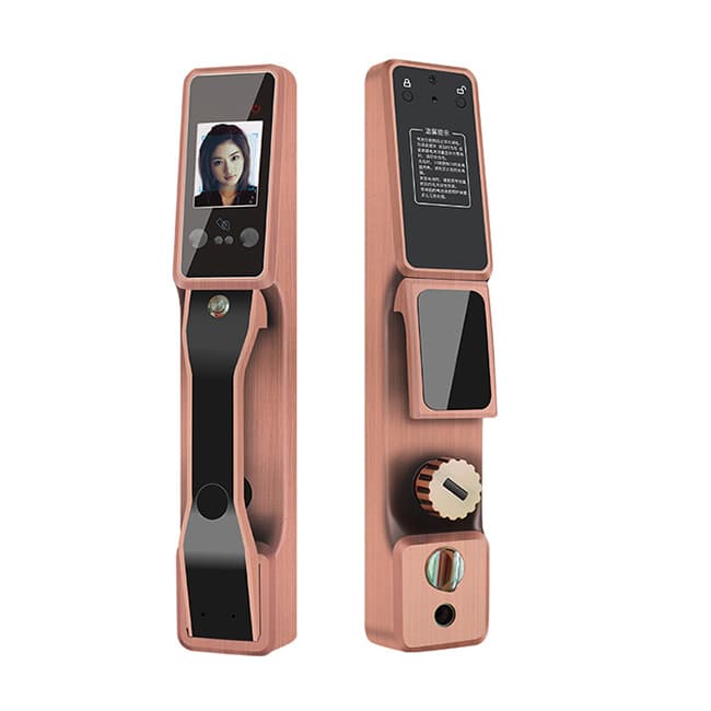 金玉鑫V8人臉識別鎖 智能門鎖 指紋鎖