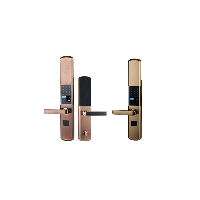 零鑰智能密碼鎖ZLS-203 家用滑蓋指紋鎖