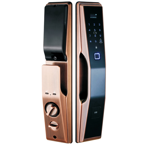 奧弗微科智能鎖 全自動(dòng)指紋鎖 鋅合金密碼鎖