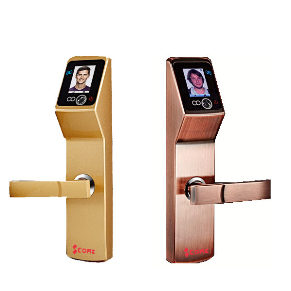 史康姆智能鎖YZ-9018 人臉識(shí)別智能鎖 家用防盜智能鎖