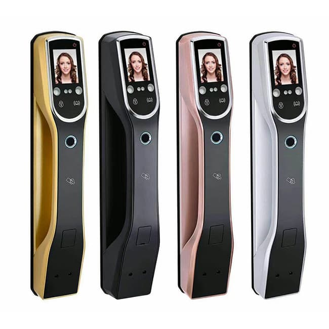 安享指紋鎖 人臉識別智能鎖 家用防盜電子密碼鎖