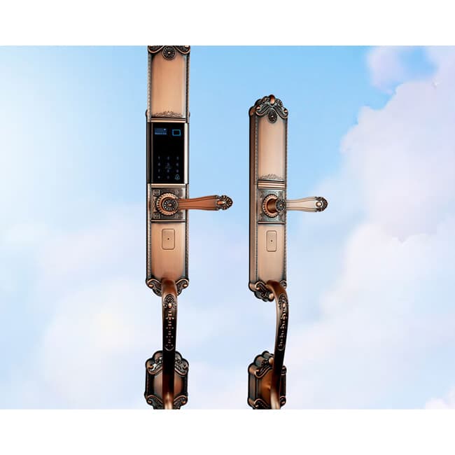 科塞達智能鎖 別墅門指紋鎖 鋅合金防盜密碼鎖