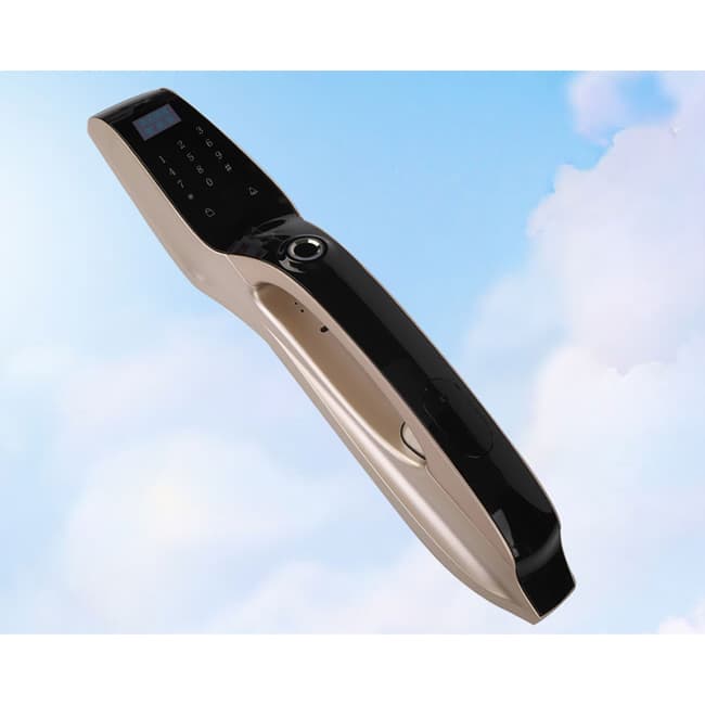 科塞達智能鎖 鋅合金防盜指紋鎖 家用電子密碼刷卡鎖