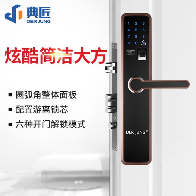 典匠智能鎖 D6018家用防盜門智能密碼鎖