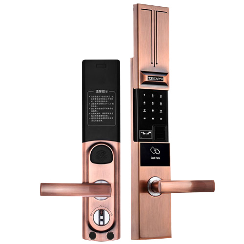 seenyii指紋鎖 SY-A智能指紋密碼鎖 滑蓋防盜密碼鎖