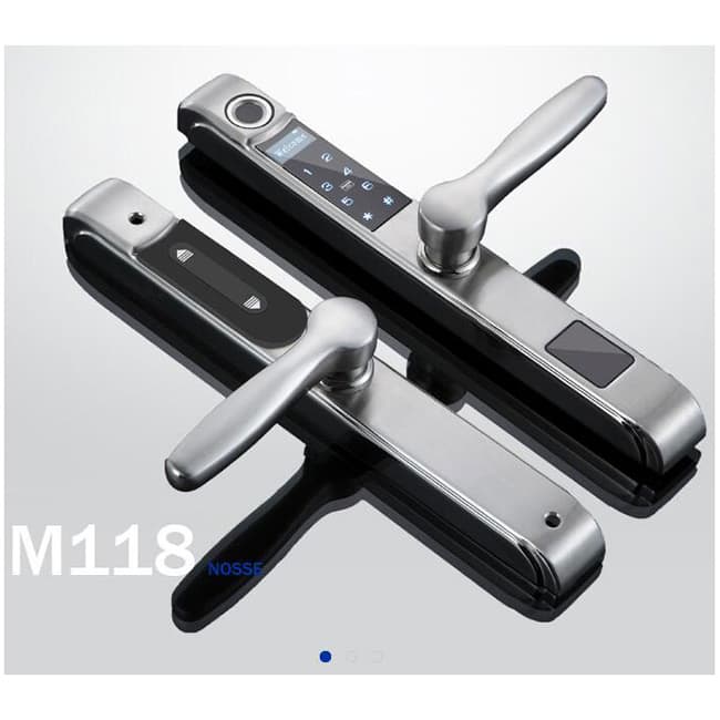 諾士智能鎖 家用直板指紋鎖 防盜門電子密碼鎖M118