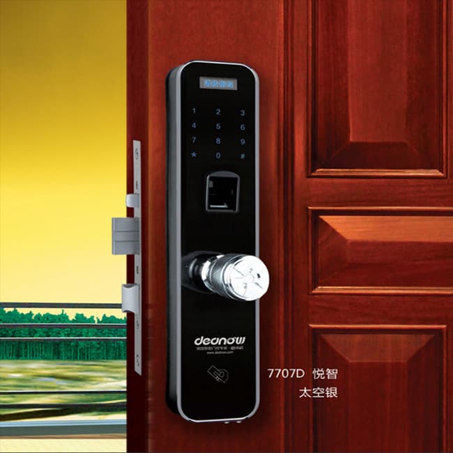 德帝諾智能鎖 7707D防盜門智能指紋鎖