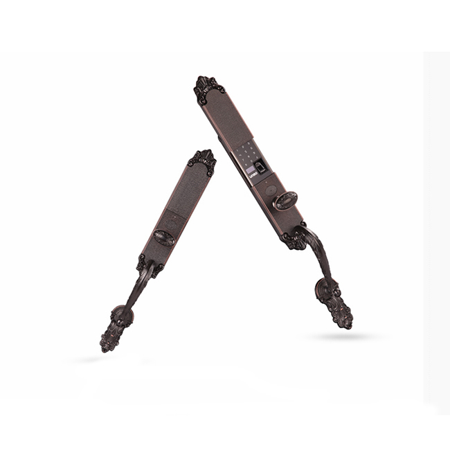 云碩智能鎖 別墅大門鎖純銅智能門鎖磁卡鎖