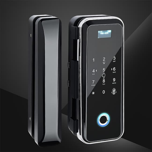 順輝智能鎖 辦公室玻璃門指紋鎖