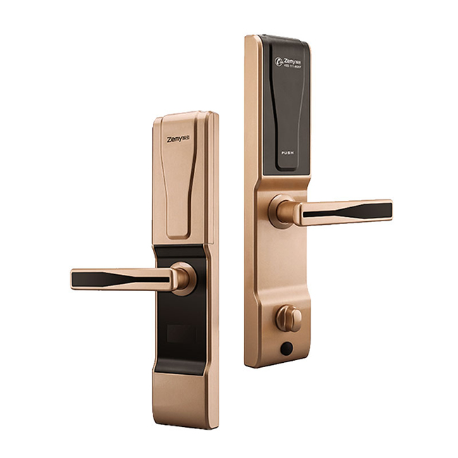 智密智能鎖 滑蓋指紋鎖 家用防盜門(mén)電子鎖H6