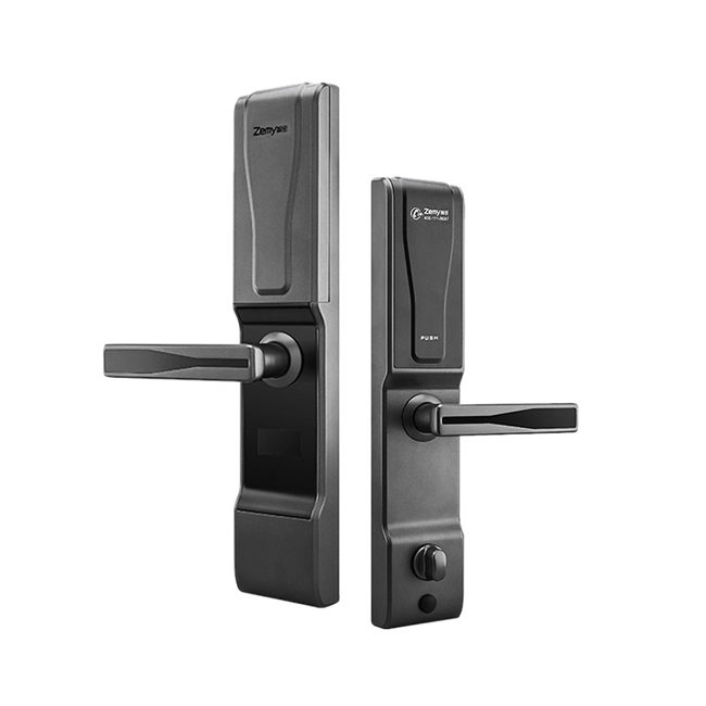 智密智能鎖 皓月灰指紋密碼鎖 防盜門(mén)電子鎖H6