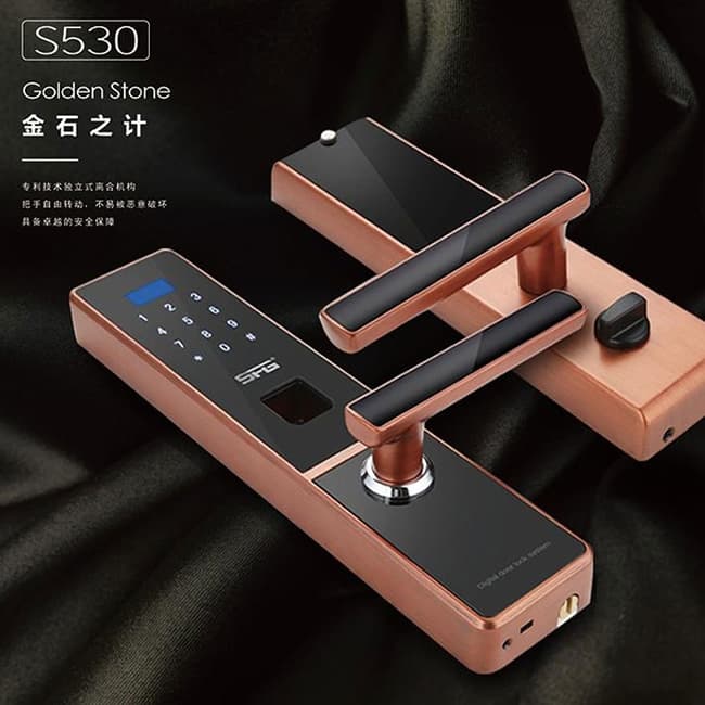圣非格指紋鎖 S530直板智能鎖家用防盜智能鎖