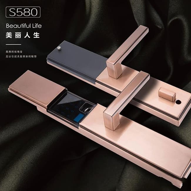 圣非格指紋鎖 S580防盜指紋鎖一體化機(jī)身智能鎖