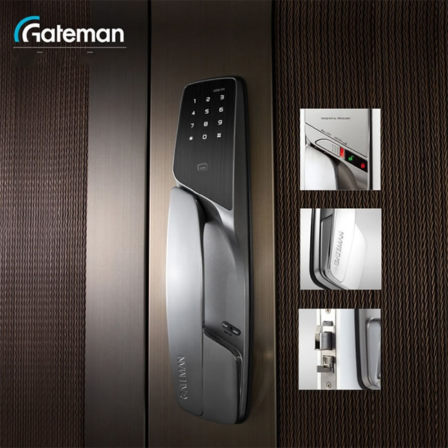 蓋德曼指紋鎖 A200原裝進(jìn)口防盜門鎖 