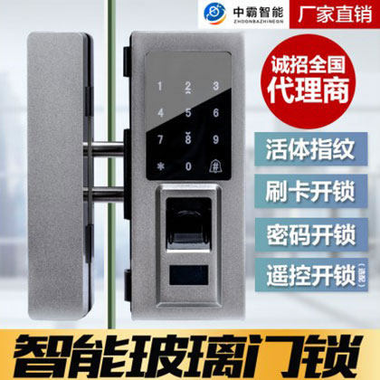 中霸智能鎖 Z97指紋密碼鎖 辦公電子密碼刷卡鎖