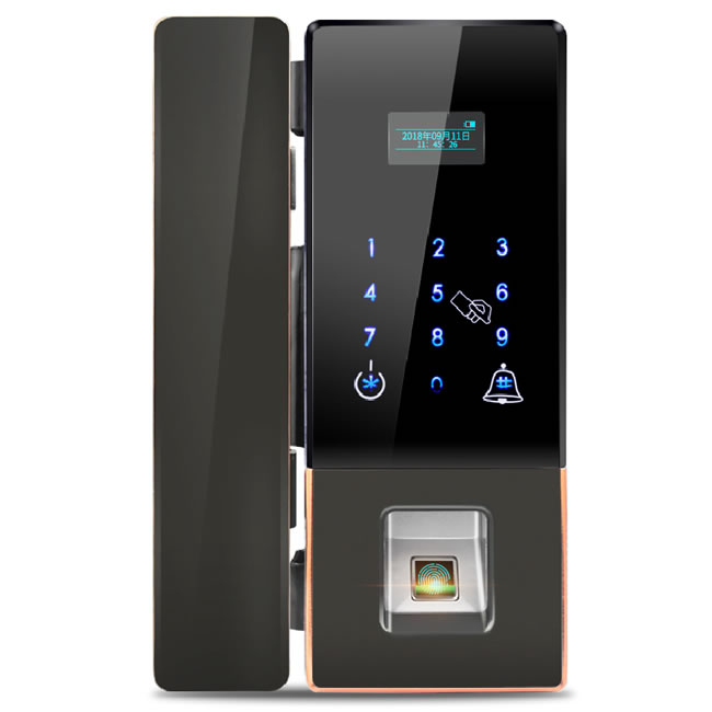 眾家安指紋鎖 免開孔辦公室密碼鎖