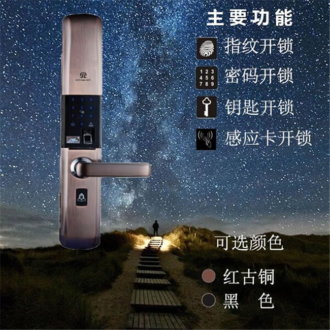 二點二智能鎖 密碼感應鎖