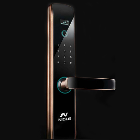 尼格智能鎖 尼格N-J2全自動感應上下滑蓋智能鎖