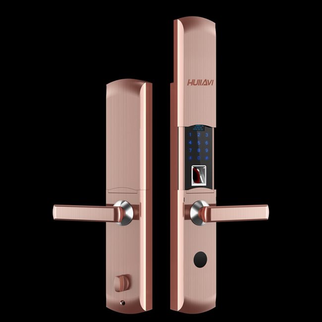 華微智能鎖 X2滑蓋系列智能指紋鎖