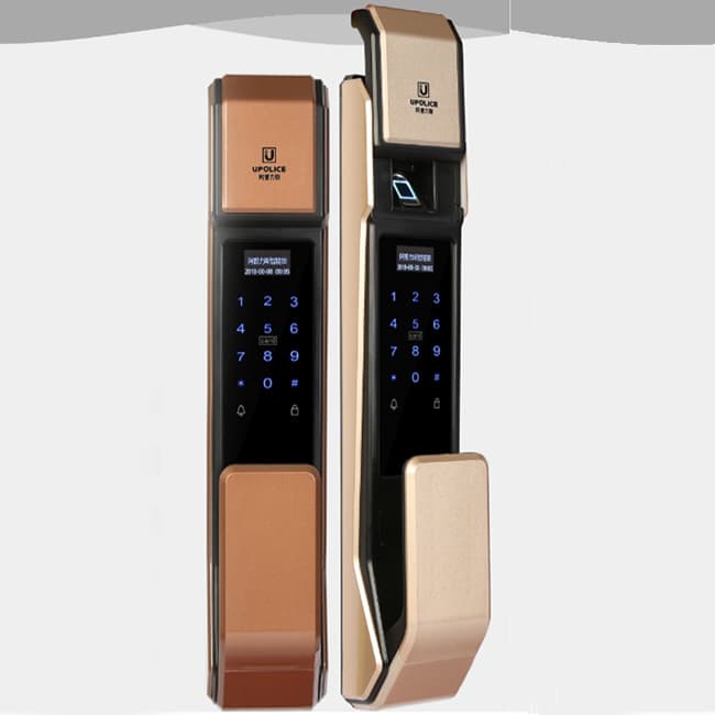 阿普力斯智能鎖 A8指紋鎖密碼鎖防盜門鎖