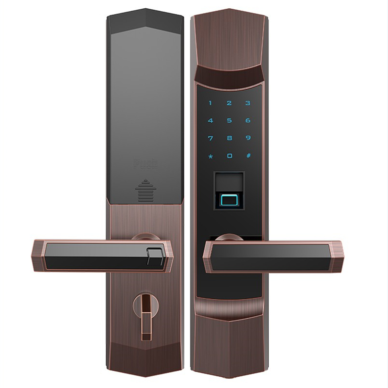 簡文安防智能鎖 DSC_6484電子密碼智能鎖