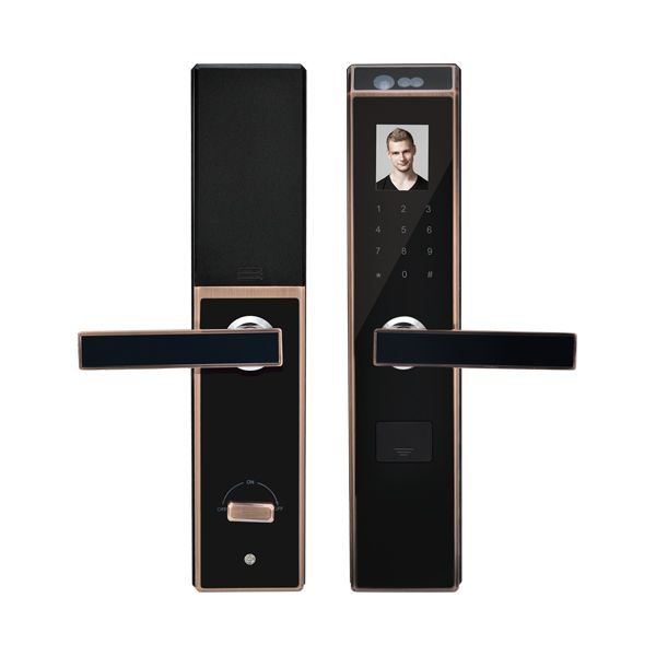 衛安指紋鎖 6608智能人臉解鎖觸摸按鍵智能鎖 