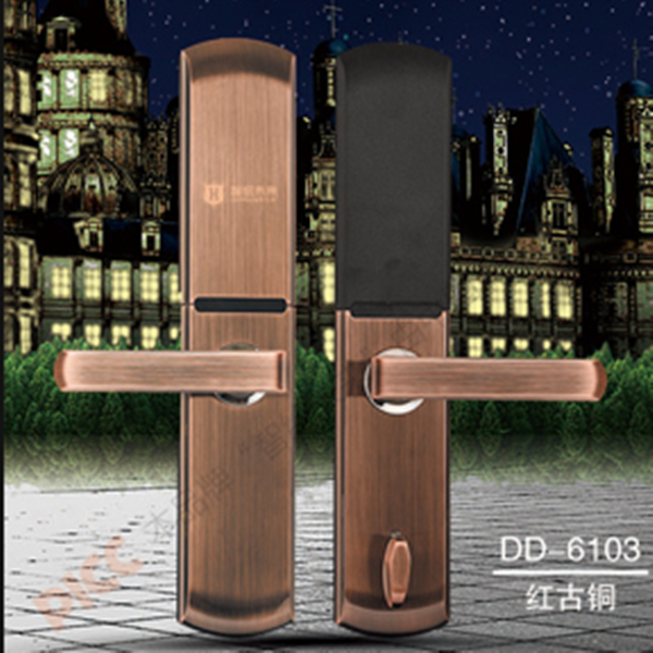 鼎盾智能鎖 DD-6103家用防盜門指紋鎖