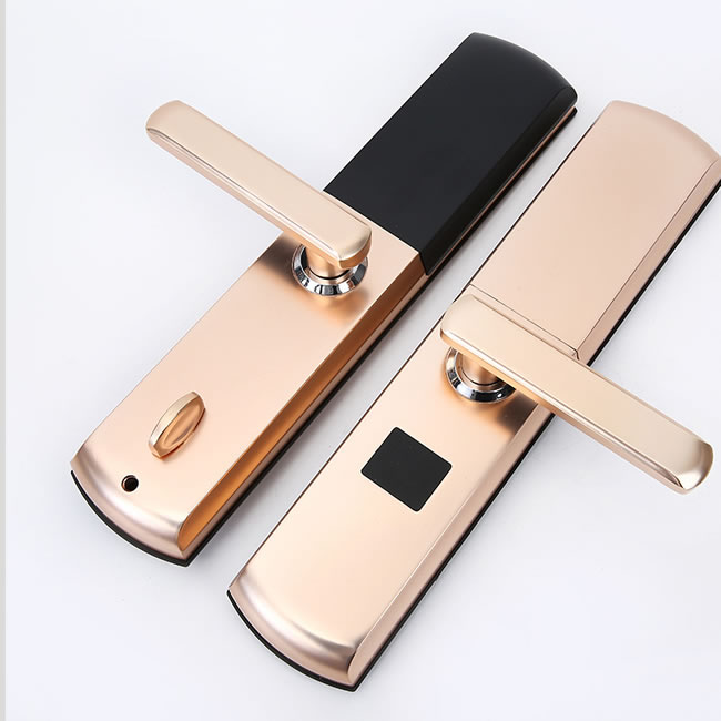 科登智能鎖 滑蓋半自動指紋鎖