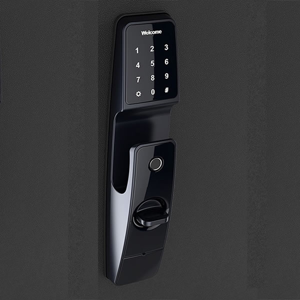 艾斐凌智能鎖 阿爾法2F半導(dǎo)體指紋密碼鎖