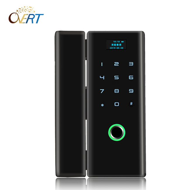 奧弗特智能鎖 玻璃門鎖遙控智能鎖