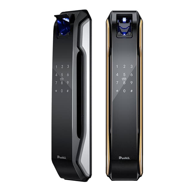 樸墅指靜脈鎖 P83全自動(dòng)指紋鎖家用防盜門鎖