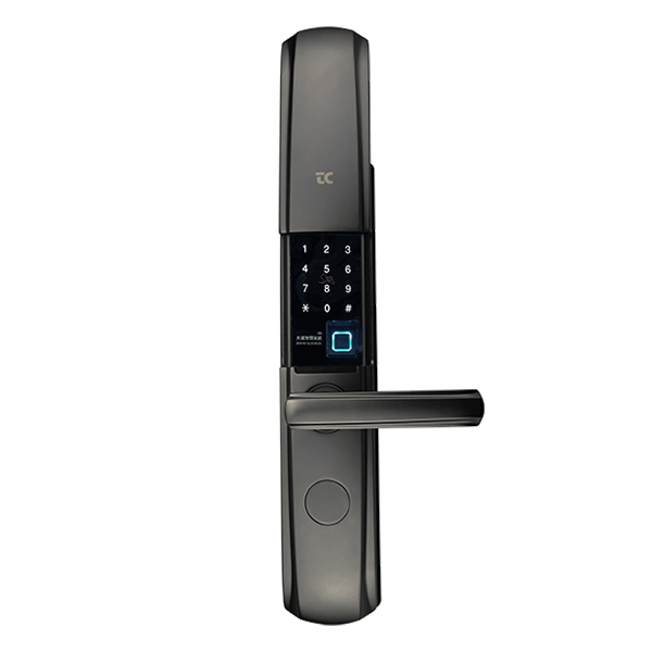 天誠智能鎖 Binlai時尚滑蓋密碼指紋鎖