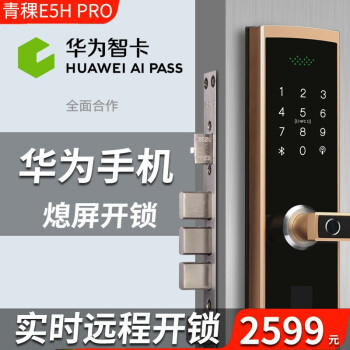 青稞智能鎖 E5H Pro家用電子防盜WIFI遠程智能鎖