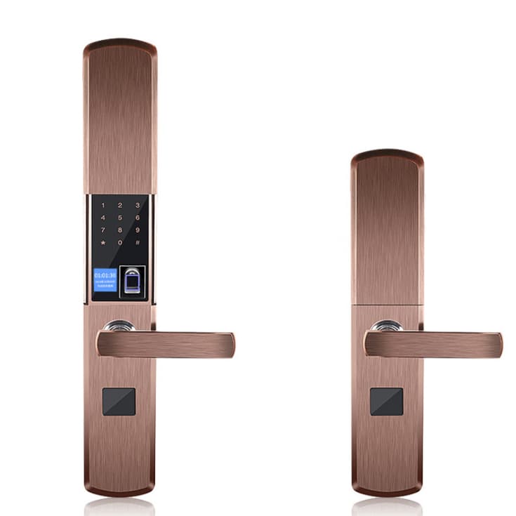 智聯(lián)美家智能鎖 M0506自動(dòng)下滑蓋智能密碼鎖