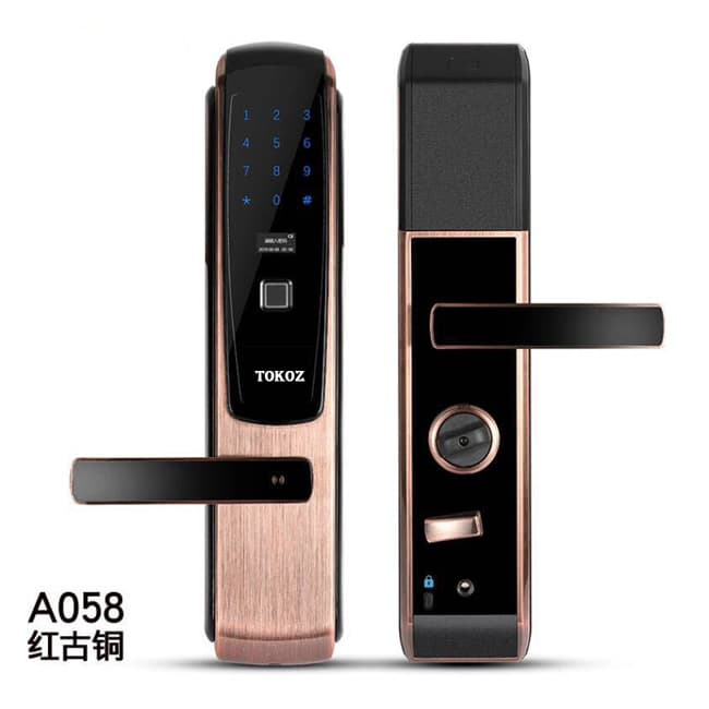 泰衛智能鎖 A058活體指紋識別智能鎖
