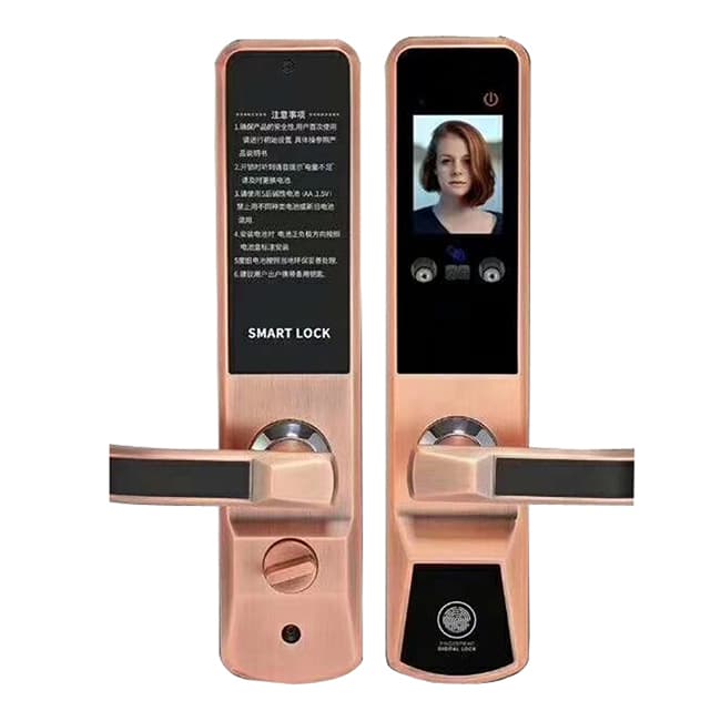 黃金龍智能鎖 KA8人臉識別智能鎖