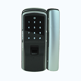 豪門世家智能鎖 Q1免開孔布線玻璃門鎖