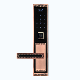 豪門世家智能 q7家用防盜門指紋密碼鎖