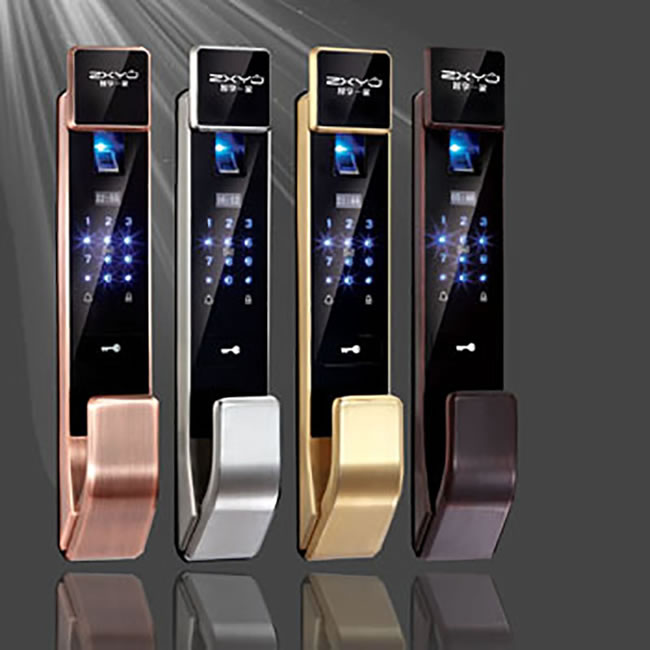 智享一家智能鎖 ZX9小滑蓋家用密碼智能鎖