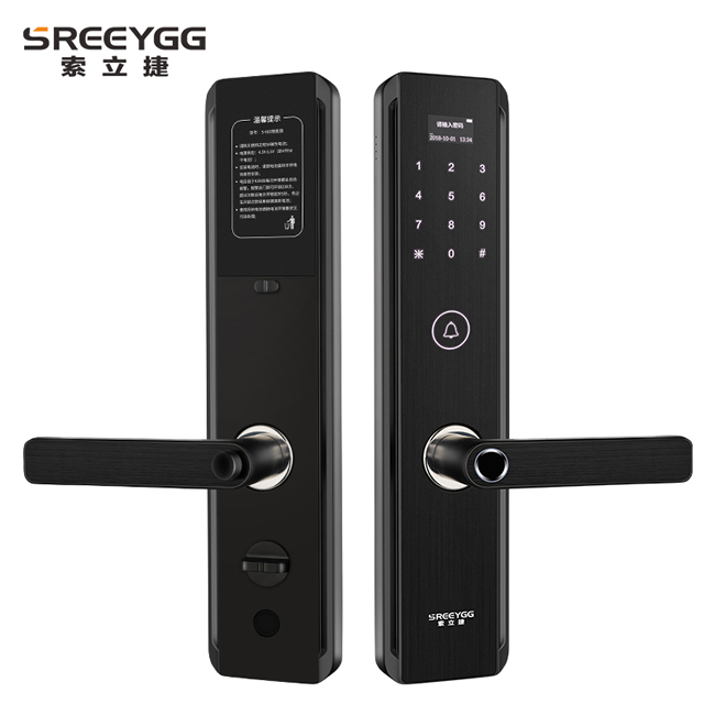 索立捷智能鎖 S-668防盜門電子遠(yuǎn)程控制指紋鎖