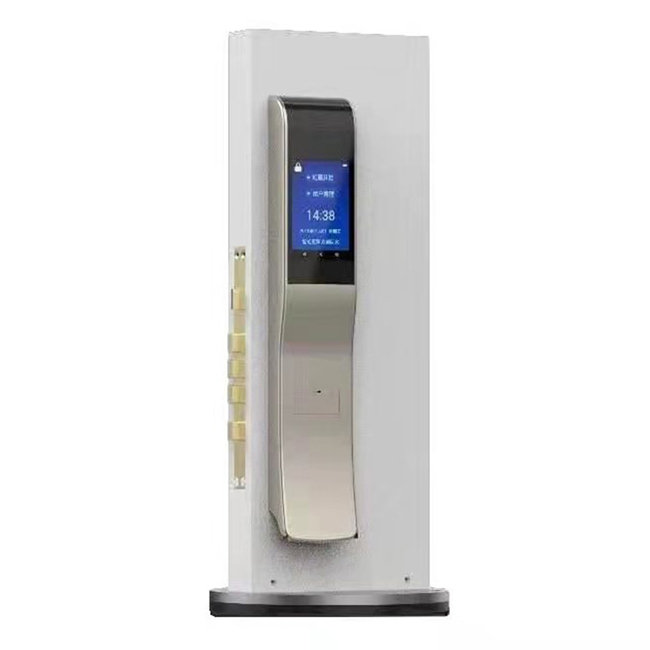 艾泰克 非接觸雙目自動采集虹膜智能鎖 