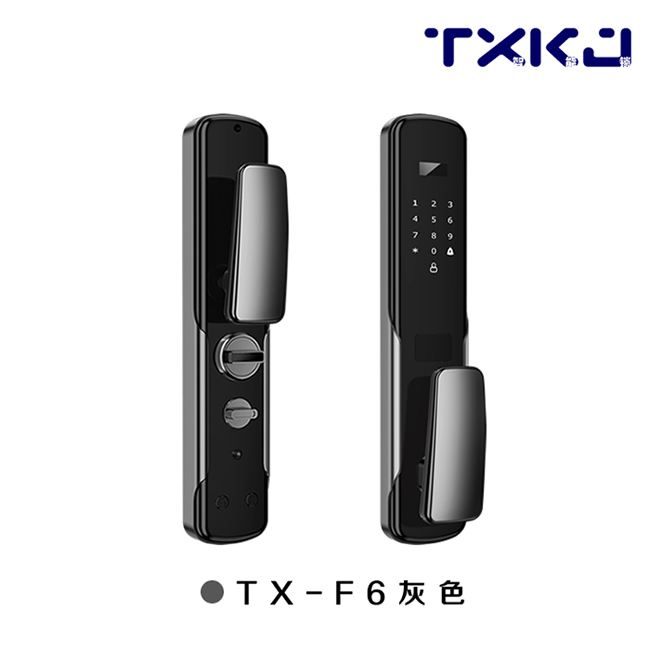 拓西智能鎖 F6全自動新款指紋鎖密碼鎖