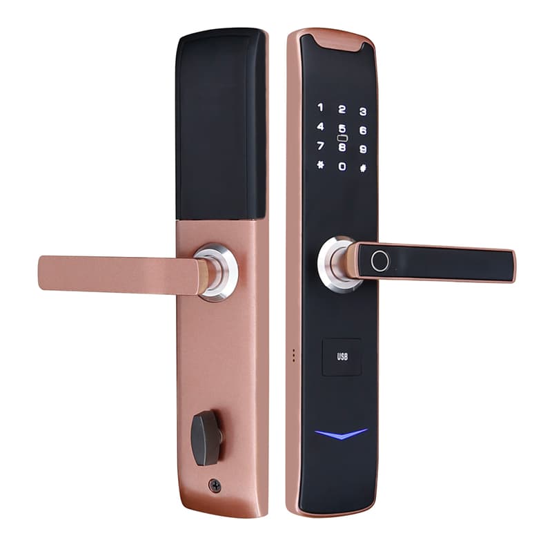 開心橙子智能鎖 KXC-A1一握開設計指紋密碼智能鎖